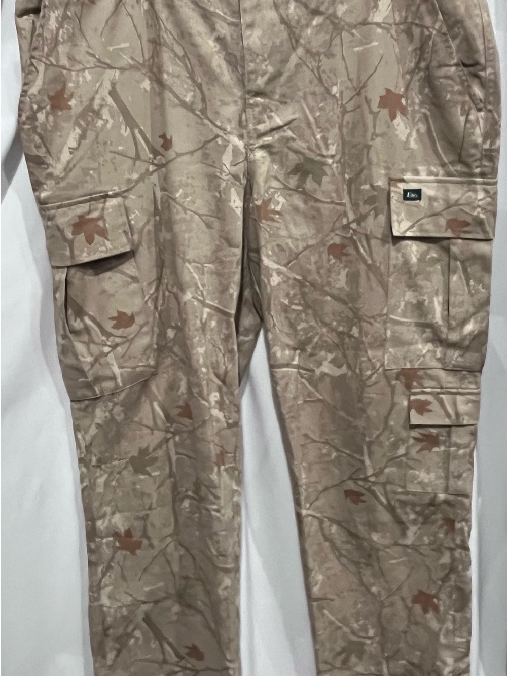 Esc Men's Tan Camo Cargo Pants